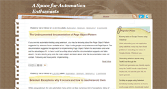 Desktop Screenshot of blog.varunin.com